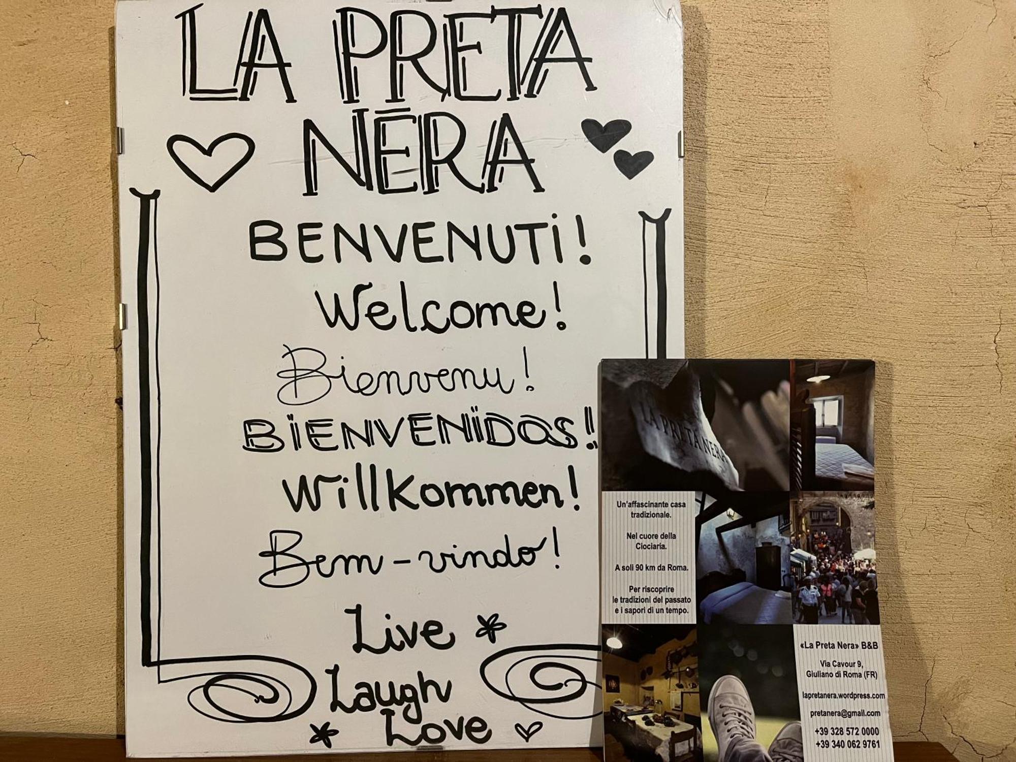 Bed and Breakfast La Preta Nera à Giuliano di Roma Extérieur photo